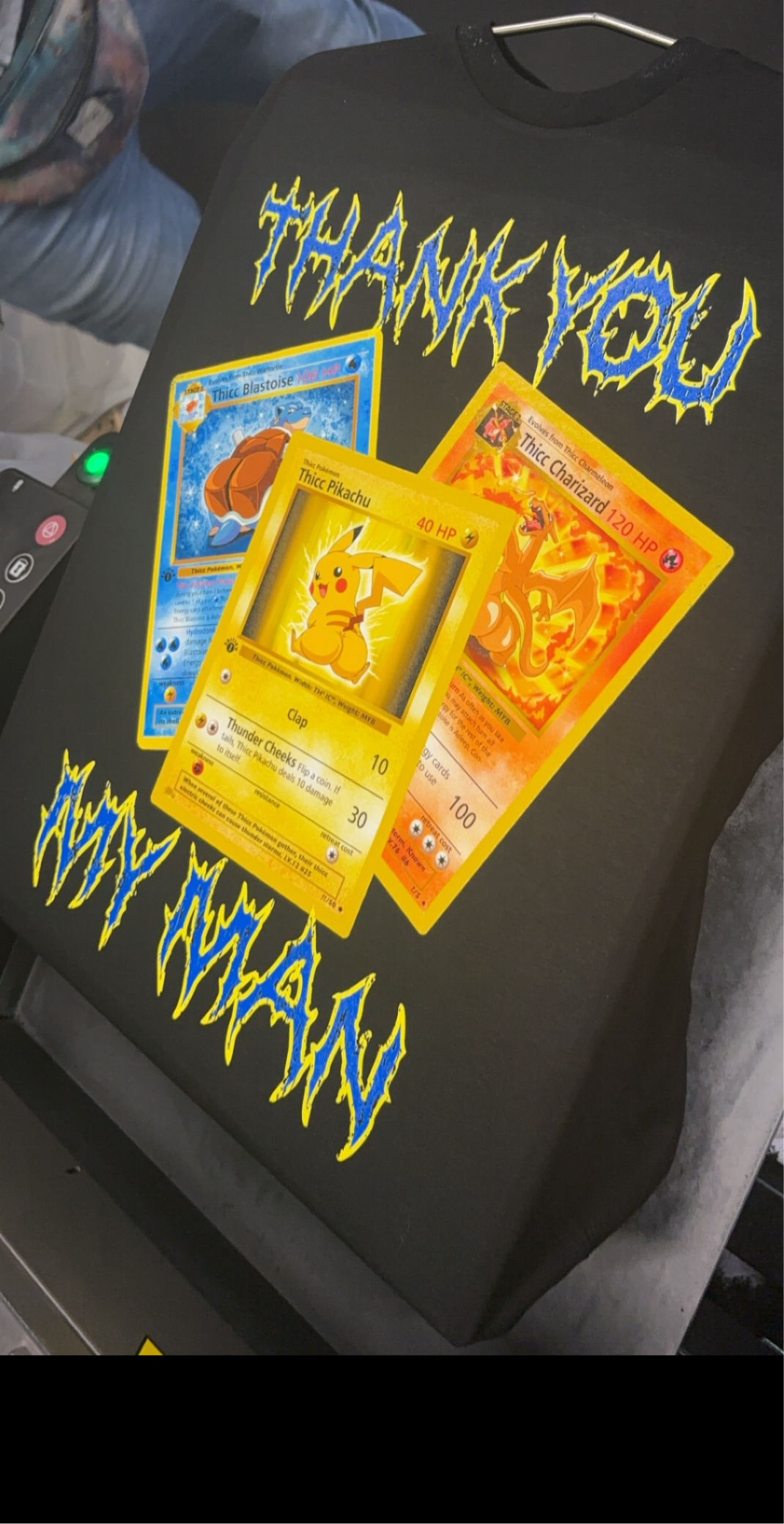 Thicc Pokemon merch !