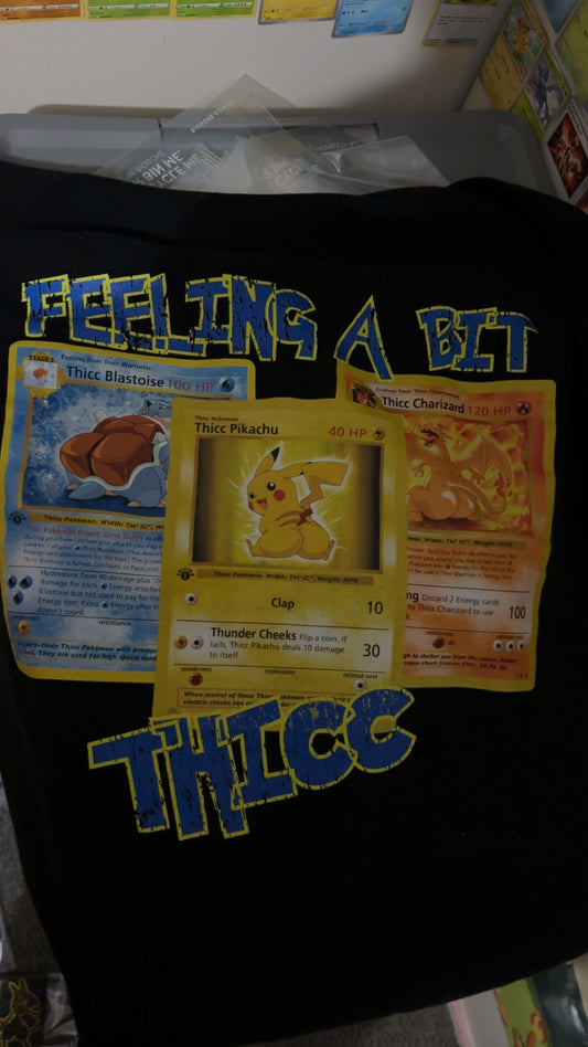 Thicc Pokemon merch !